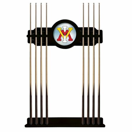 HOLLAND BAR STOOL CO Virginia Military Institute Cue Rack in Black Finish CueBKVAMilI